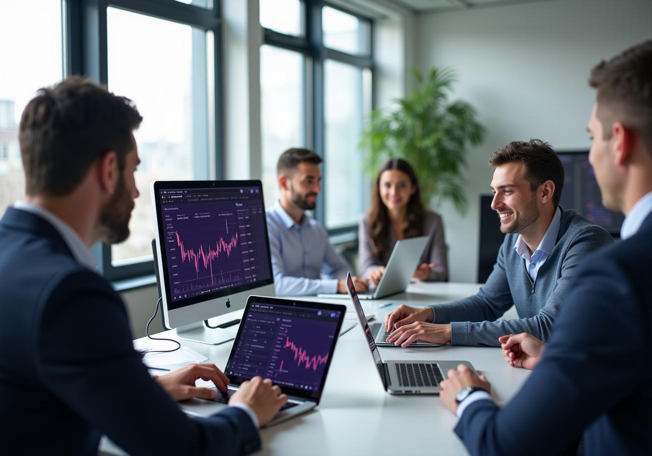 Redactieteam van Avibirdix aan het werk